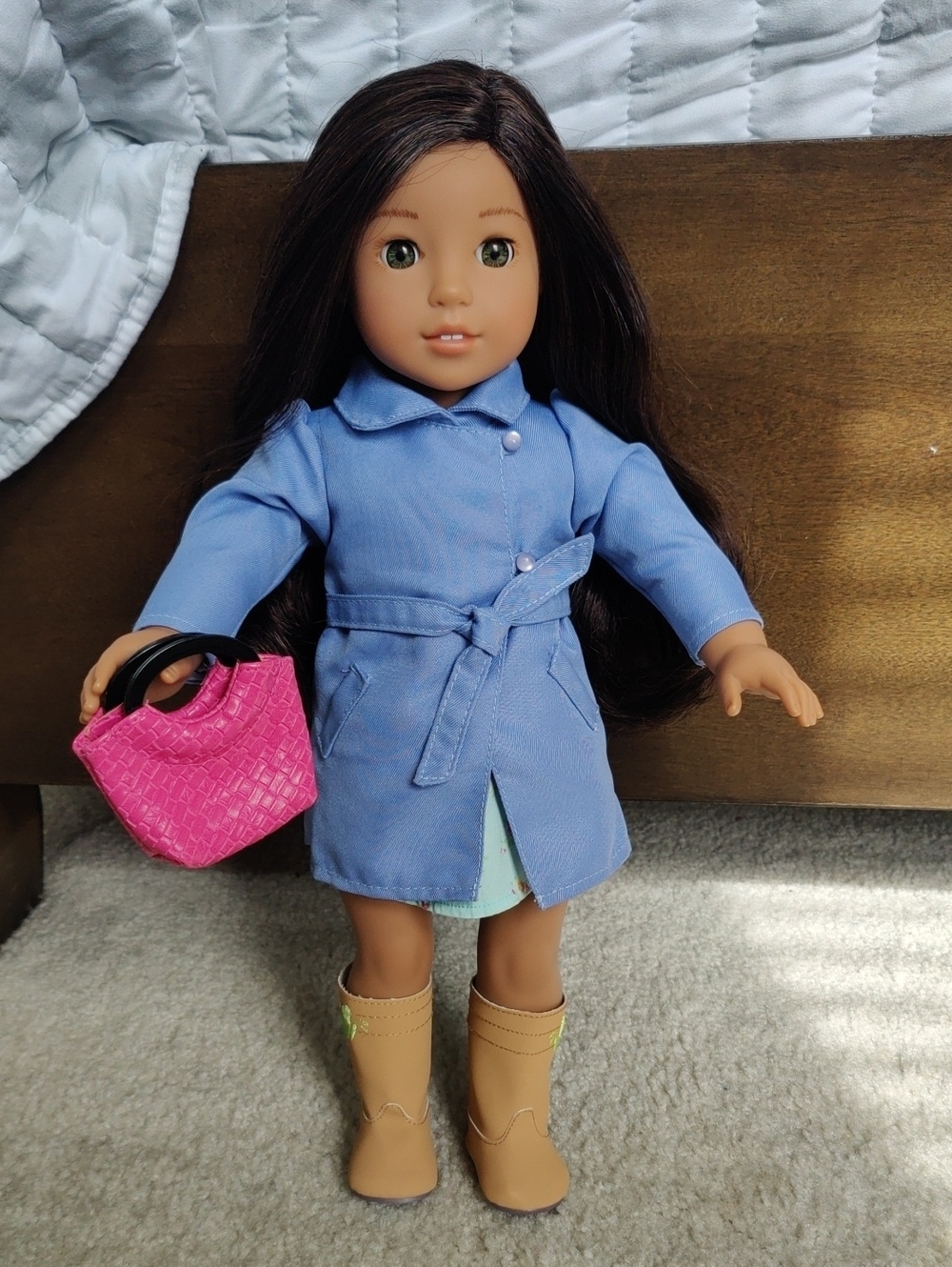 American Girl 18"Doll Long Wavy Hair Hazel Eyes Girlhoodcore Y2K Retro Luxury